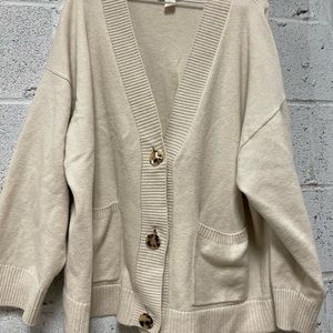 H&M Button Up Cardigan